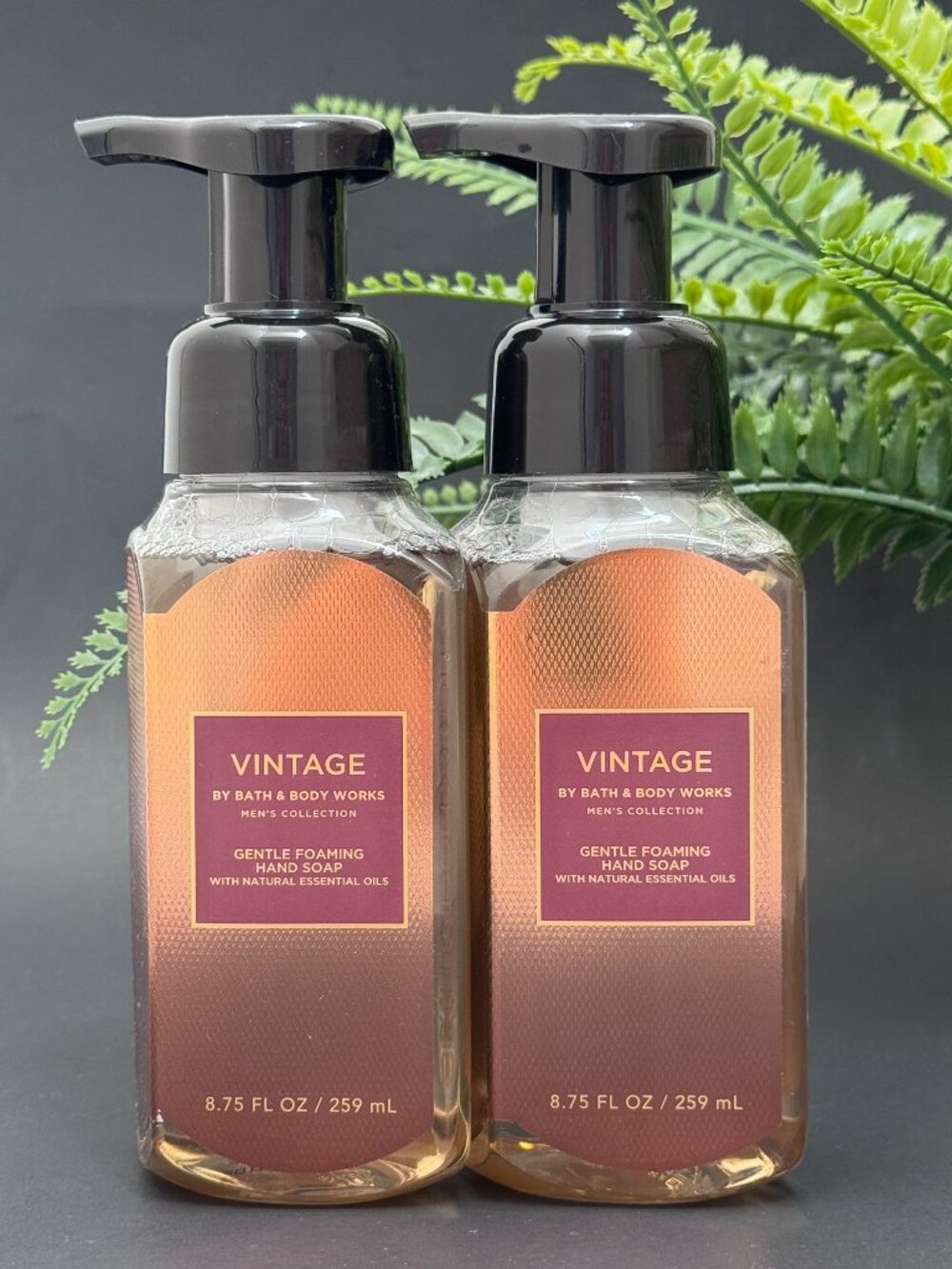 Bath & Body Works BBW Vintage Gentle Foaming Hand Soaps X 2